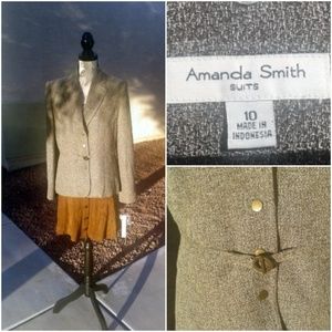 NWT Amanda Smith Tweed Jacket Sz 10